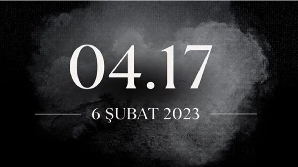 6 Şubat 2023 depreminde kaybettiğimiz vatandaşlarımızı andık.